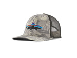 Fitz Roy Trout Trucker Hat hat Patagonia Cliffs and Waves: Natural  