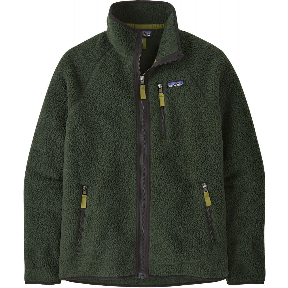 M's Retro Pile Jkt patagonia Patagonia S Old Growth Green
