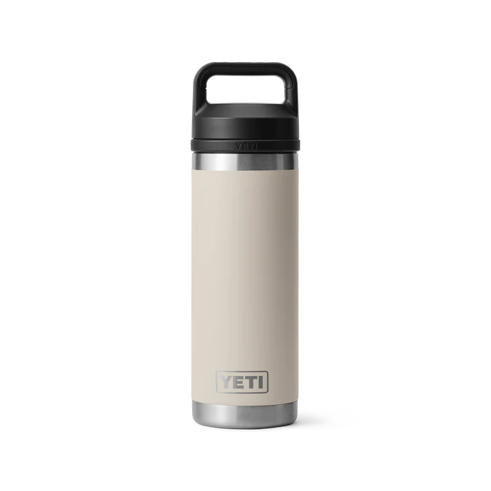 Rambler 18 oz Bottle with Chug Cap Variable Yeti Cape Taupe