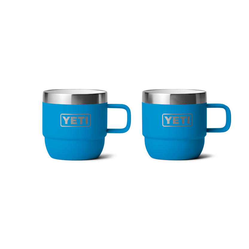 YETI Rambler 6 Oz Espresso Mug (2 Pack) yeti Yeti Big Wave Blue  