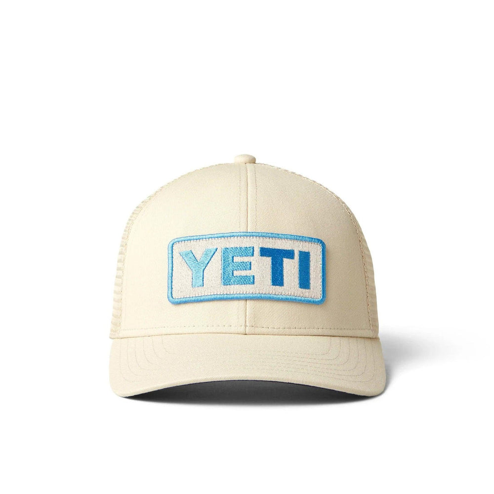 YETI TRUCKER CAP - LOGO BADGE Cream Yeti