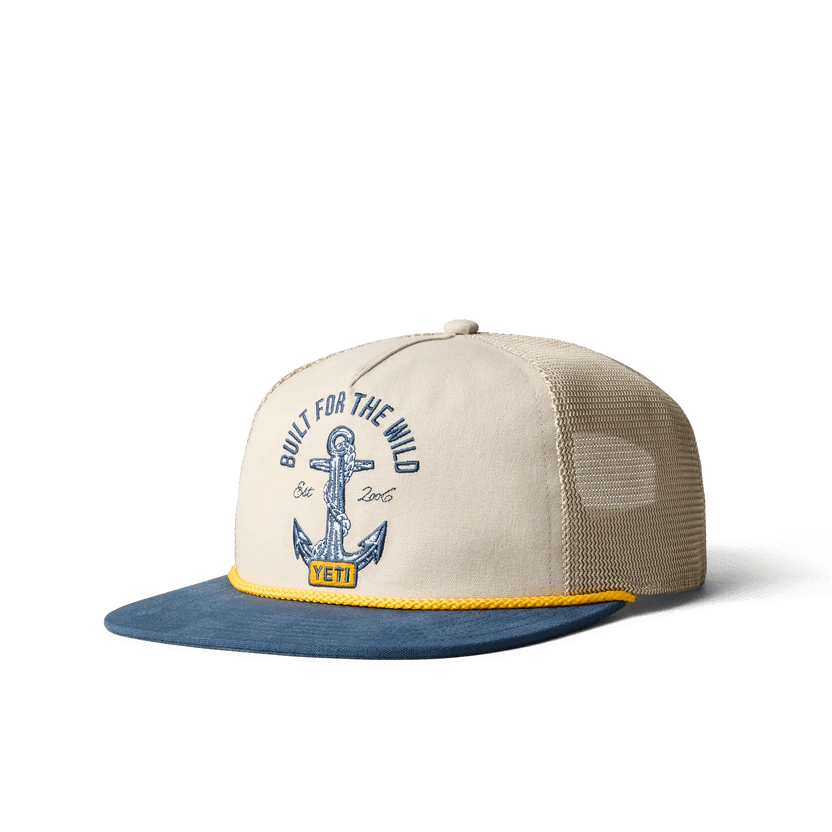 Smart Rope Hat YETI Open Seas Rope Flat Brim Hat – Twinpeakesflyfishing