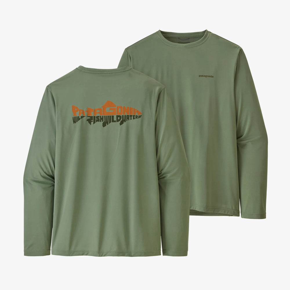 Men's Long-Sleeved Capilene® Cool Daily Fish Graphic Shirt –  Twinpeakesflyfishing
