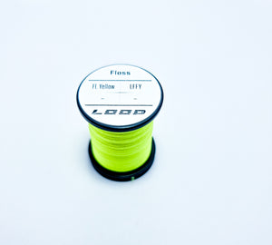 Floss Variable Loop Fly Tying Fluoro Yellow  