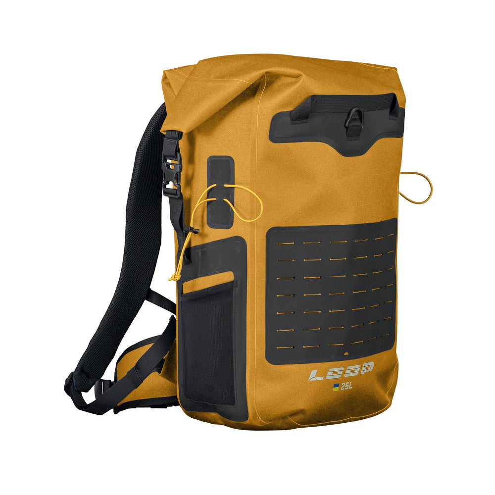 Dry Backpack 25L simple Loop Bags Warm Yellow  