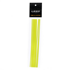LOOP - Outer Tubing 3mm Fly Tying Loop Fly Tying Fl.Yellow  