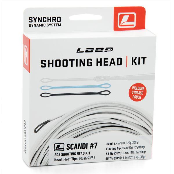 釣り仕掛け・仕掛け用品 LOOP SDS Shooting Head Kit Scandi #6 Loop SDS Switch Kit