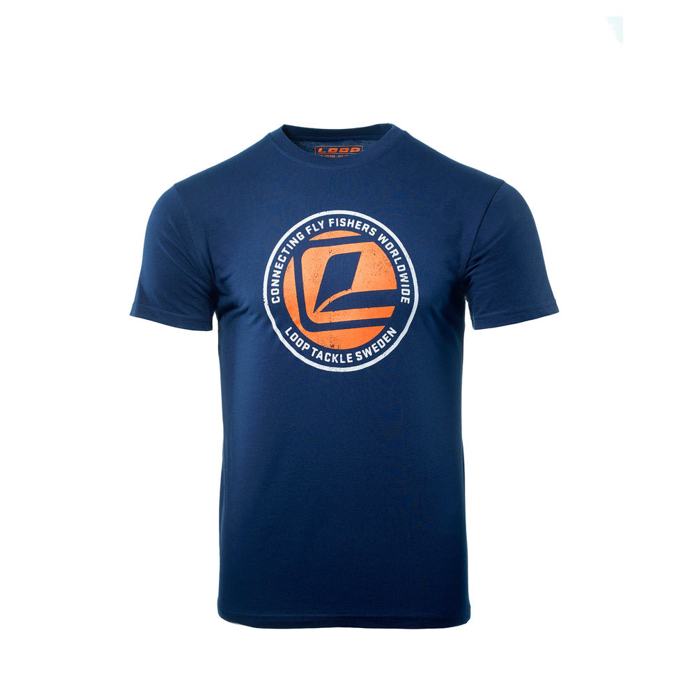 Connecting L-Logo T-Shirt Navy