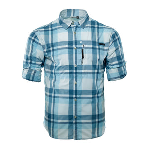 Gielas Trekking L/S Shirt Slate Blue variable Loop Shirts   