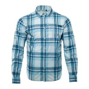 Gielas Trekking L/S Shirt Slate Blue variable Loop Shirts 2XL  
